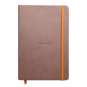 Rhodia Hardcover Notebook - A5 - Taupe - Lined